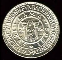 (1965) Монета Перу 1965 год 20 солей "Монетый двор Лимы. 400 лет"  Серебро Ag 900  UNC